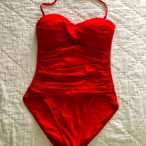 Bundle of 3 La Blanca one piece swimsuit.